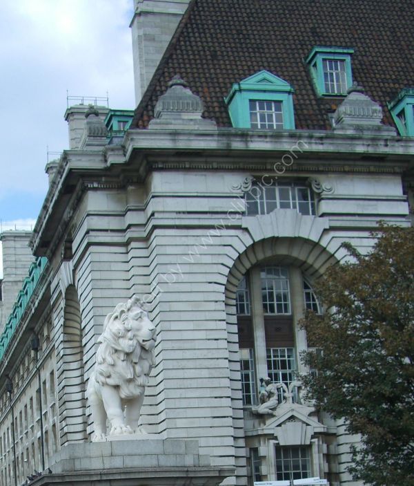 Lion, County Hall, Southbank, London